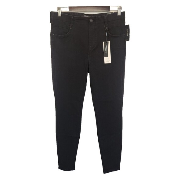 NWT Liverpool Black Gia Glider Skinny Women's Pants. SIZE 32 / 14 Stretch - Picture 2 of 10